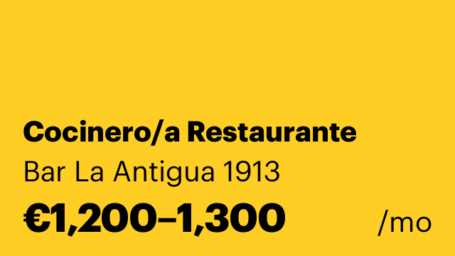 Cocinero/a Restaurante
