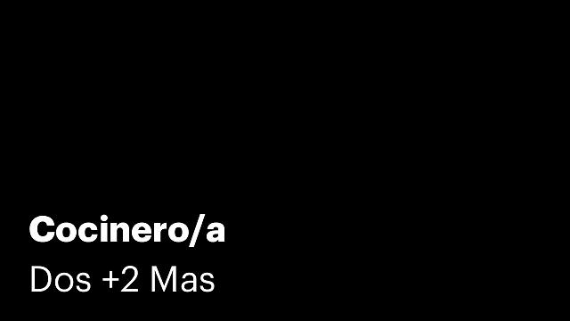Cocinero/a