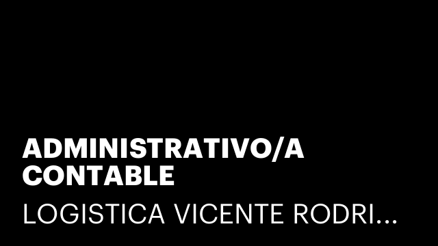 ADMINISTRATIVO/A CONTABLE