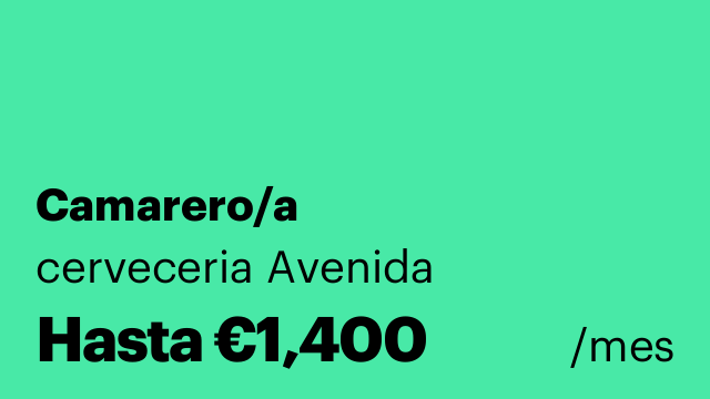 Camarero/a