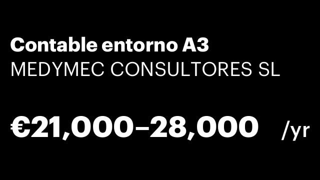 Contable entorno A3