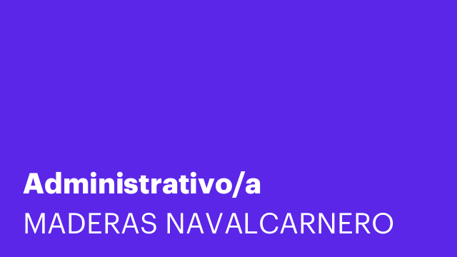 Administrativo/a