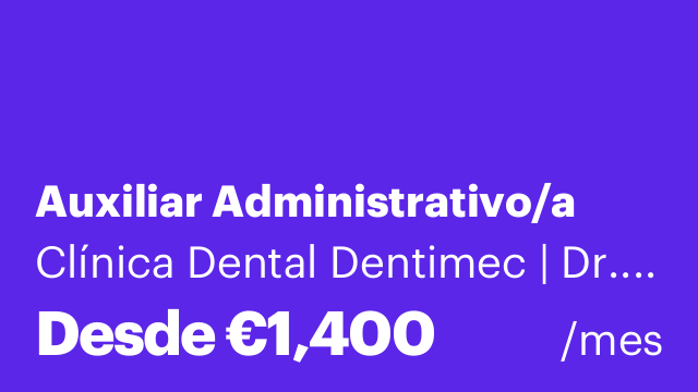 Auxiliar Administrativo/a