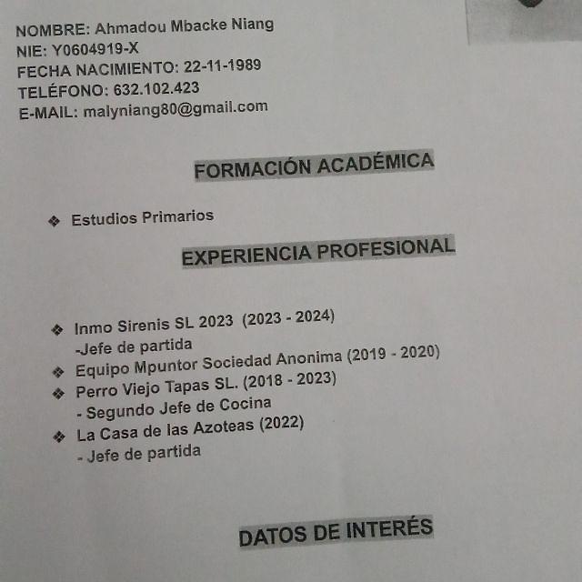 Candidate avatar