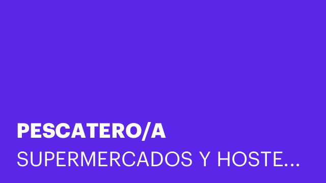 PESCATERO/A