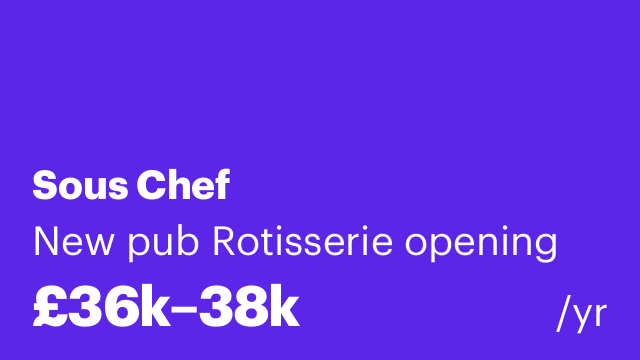 Sous Chef