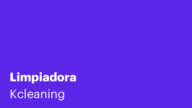 Limpiadora