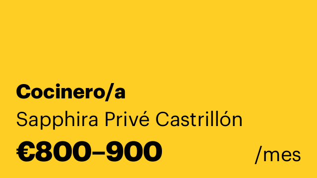 Cocinero/a