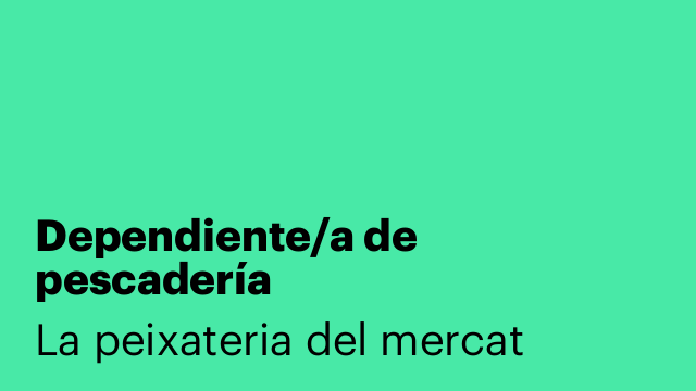 Dependiente/a de pescadería