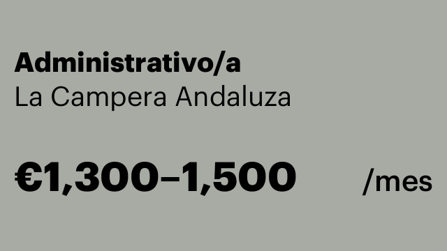 Administrativo/a