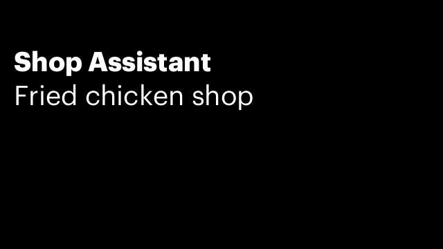Shop Assistant