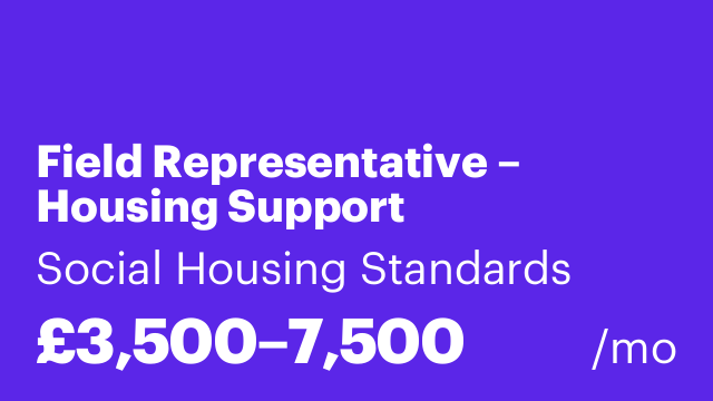 Field Representative – Housing Support