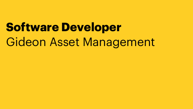 Software Developer