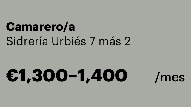 Camarero/a