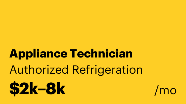 Appliance Technician