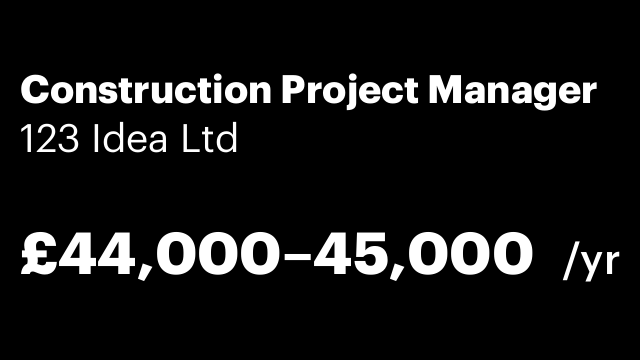 Construction Project Manager