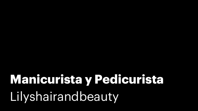 Manicurista y Pedicurista