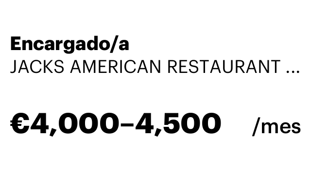 Encargado/a