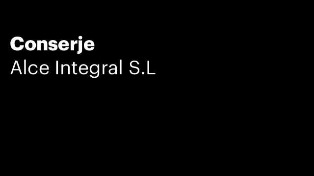 Conserje