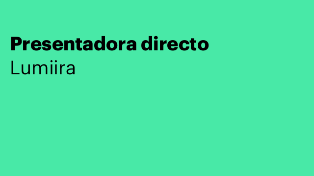 Presentadora directo