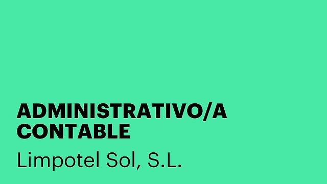 ADMINISTRATIVO/A CONTABLE