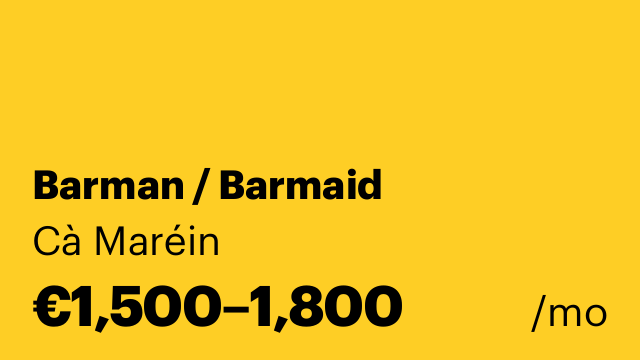 Barman / Barmaid