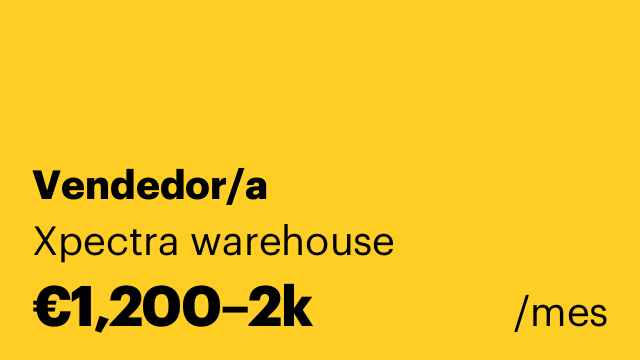 Vendedor/a