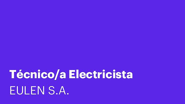 Técnico/a Electricista