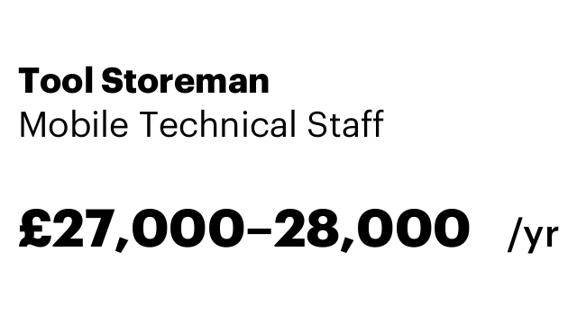 Tool Storeman
