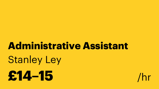 Administrative Assistant