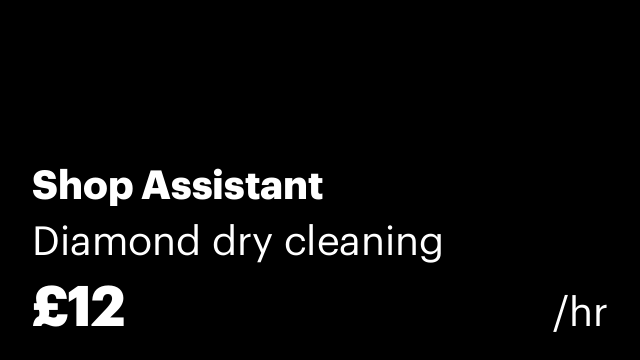 Shop Assistant