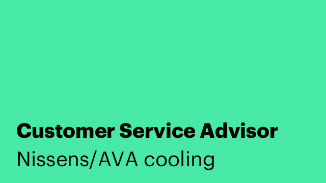 Customer Service Advisor