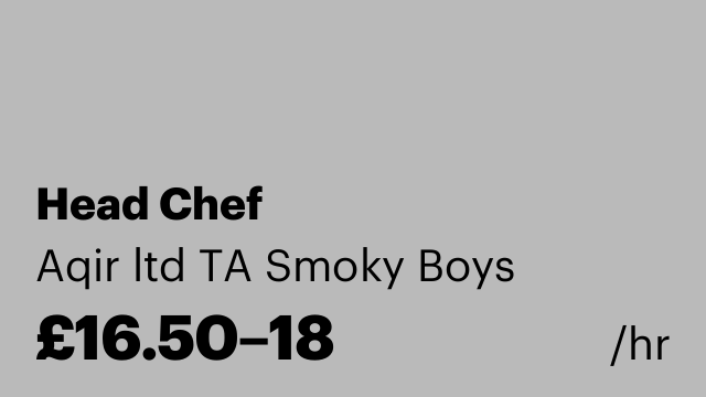 Head Chef