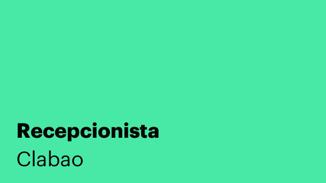 Recepcionista