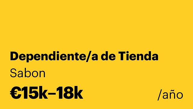 Dependiente/a de Tienda