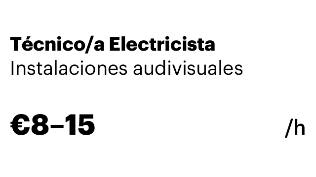 Técnico/a Electricista