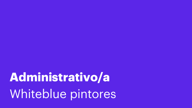 Administrativo/a