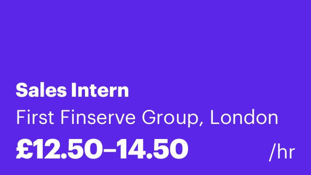 Sales Intern