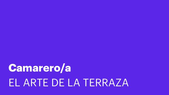 Camarero/a