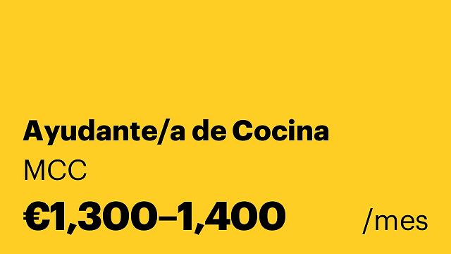 Ayudante/a de Cocina