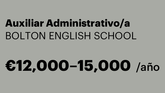 Auxiliar Administrativo/a