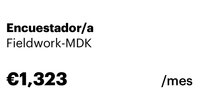 Encuestador/a