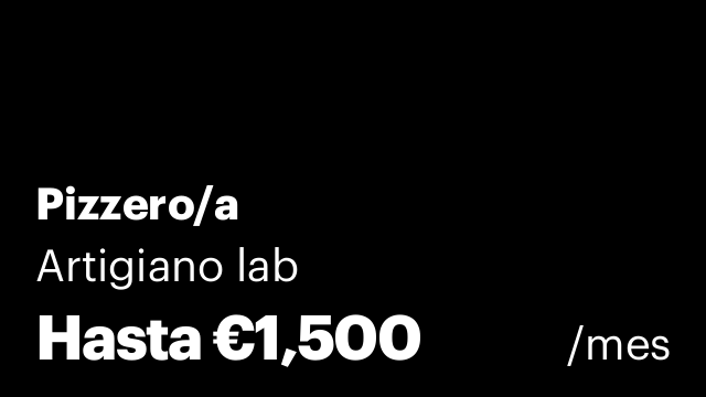 Pizzero/a