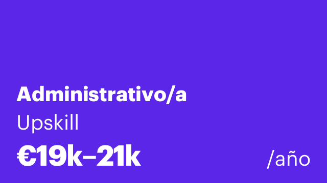 Administrativo/a