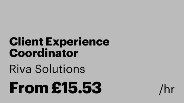 Client Experience Coordinator