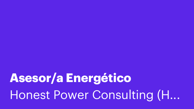 Asesor/a Energético