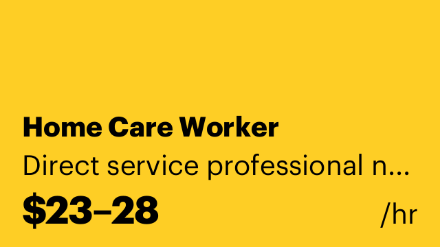 Home Care Worker