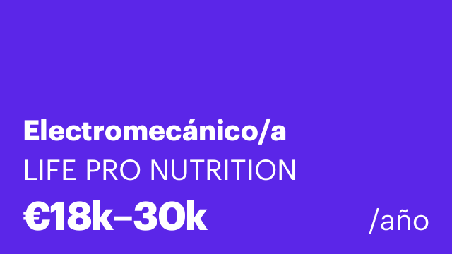Electromecánico/a