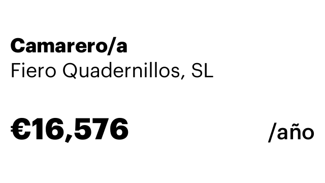 Camarero/a