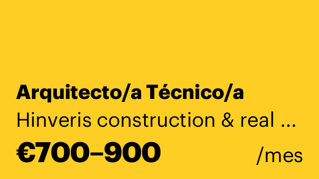 Arquitecto/a Técnico/a